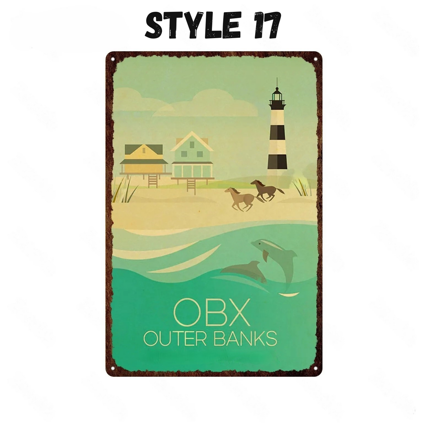 OBX Metal Posters