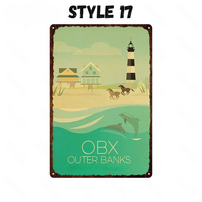 OBX Metal Posters